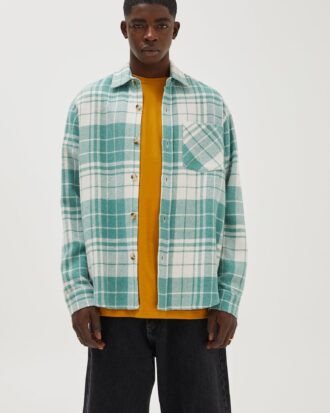 Check Overshirt With Pocket Detail